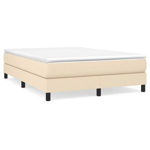 vidaXL &Kappa;&rho;&epsilon;&beta;ά&tau;&iota; Boxspring &mu;&epsilon; &Sigma;&tau;&rho;ώ&mu;&alpha; &Kappa;&rho;&epsilon;&mu; 160x200 &epsilon;&kappa;. &Upsilon;&phi;&alpha;&sigma;&mu;ά&tau;&iota;&nu;&omicron;