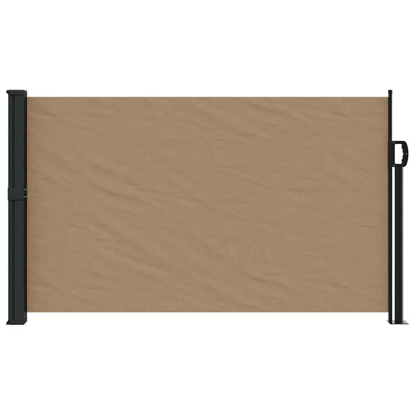 vidaXL Σκίαστρο Πλαϊνό Συρόμενο Taupe 117 x 300 εκ.