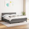 vidaXL &Kappa;&rho;&epsilon;&beta;ά&tau;&iota; Boxspring &mu;&epsilon; &Sigma;&tau;&rho;ώ&mu;&alpha; &Sigma;&kappa;&omicron;ύ&rho;&omicron; &Gamma;&kappa;&rho;&iota; 160x200 &epsilon;&kappa; &Upsilon;&phi;&alpha;&sigma;&mu;ά&tau;&iota;&nu;&omicron;