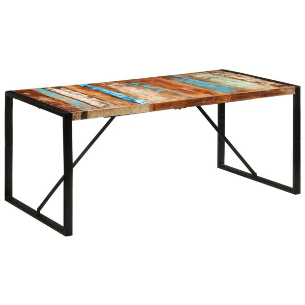 vidaXL Τραπεζαρία 175 x 90 x 76 εκ. από Μασίφ Ανακυκλωμένο Ξύλο