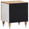 vidaXL Κομοδίνα 2 τεμάχια 40x33,5x46 cm μασίφ ξύλο Mango