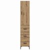 vidaXL Highboard Artisan Oak 69,5 x 34 x 180 &epsilon;&kappa;. &Epsilon;&pi;&epsilon;&xi;&epsilon;&rho;&gamma;&alpha;&sigma;&mu;έ&nu;&omicron; &xi;ύ&lambda;&omicron;