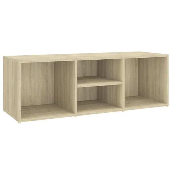 vidaXL Πάγκος Αποθήκ. Παπουτσιών Sonoma Δρυς 105x35x35 εκ. Επεξ. Ξύλο