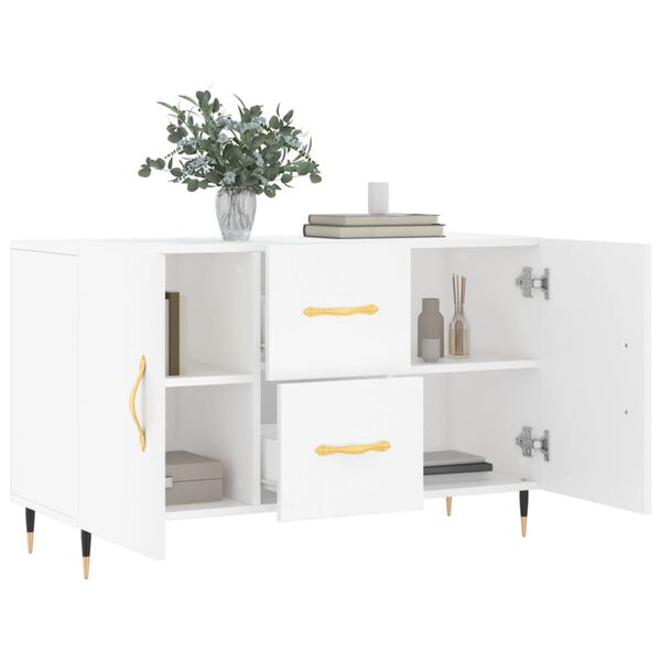 vidaXL Ντουλάπι Λευκό 100 x 36 x60 εκ. Επεξεργασμένο Ξύλο