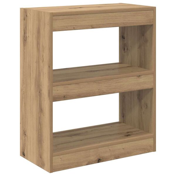 vidaXL &Beta;&iota;&beta;&lambda;&iota;&omicron;&theta;ή&kappa;&eta; Artisan Oak 60 x 30 x 72 &epsilon;&kappa;. &Epsilon;&pi;&epsilon;&xi;&epsilon;&rho;&gamma;&alpha;&sigma;&mu;έ&nu;&omicron; &xi;ύ&lambda;&omicron;