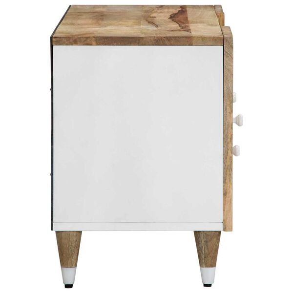 ντουλάπι τηλεόρασης vidaXL 105x33,5x46 cm μασίφ ξύλο Mango