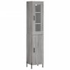vidaXL &Mu;&pi;&omicron;&upsilon;&phi;έ&sigmaf; Sonoma &Gamma;&kappa;&rho;&iota; 34,5 x 34 x 180 &epsilon;&kappa;. &alpha;&pi;ό &Epsilon;&pi;&epsilon;&xi;&epsilon;&rho;&gamma;&alpha;&sigma;&mu;έ&nu;&omicron; &Xi;ύ&lambda;&omicron;