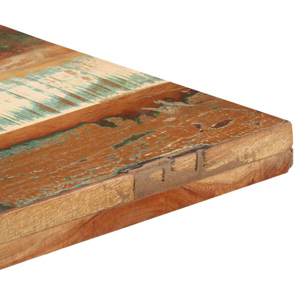 vidaXL Τραπέζι Bistro Τετράγωνο 50x50x110 εκ. Μασίφ Ανακυκλωμένο Ξύλο