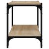 vidaXL Έπιπλο Τηλεόρασης Sonoma Δρυς 60x33x41 εκ. Επεξ. Ξύλο & Ατσάλι
