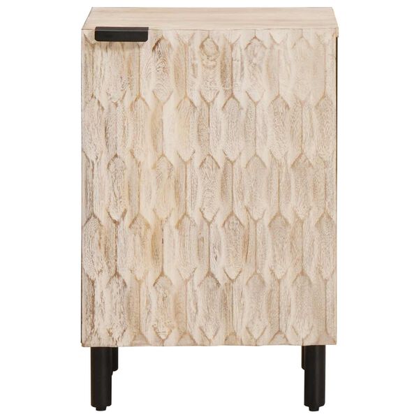 vidaXL &Nu;&tau;&omicron;&upsilon;&lambda;ά&pi;&iota; &Mu;&pi;ά&nu;&iota;&omicron;&upsilon; &Lambda;&epsilon;&upsilon;&kappa;ό 38 x 33 x 58 &epsilon;&kappa;. &Sigma;&tau;&epsilon;&rho;&epsilon;ό &xi;ύ&lambda;&omicron; &mu;ά&nu;&gamma;&kappa;&omicron;