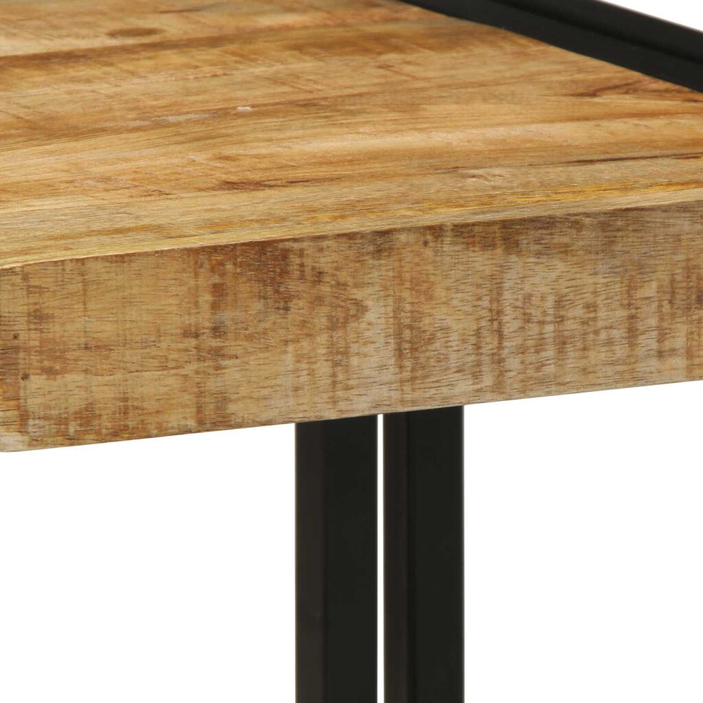 vidaXL Τραπέζι Καφέ 40x50x38 εκ Μασίφ Ξύλο Μάνγκο