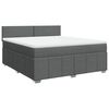 vidaXL &Kappa;&rho;&epsilon;&beta;ά&tau;&iota; Boxspring &mu;&epsilon; &Sigma;&tau;&rho;ώ&mu;&alpha; &Sigma;&kappa;&omicron;ύ&rho;&omicron; &Gamma;&kappa;&rho;&iota; 180x200 &epsilon;&kappa; &Upsilon;&phi;&alpha;&sigma;&mu;ά&tau;&iota;&nu;
