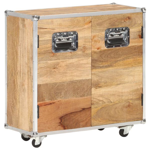 vidaXL &Nu;&tau;&omicron;&upsilon;&lambda;ά&pi;&theta; &mu;&epsilon; 2 &Pi;ό&rho;&tau;&epsilon;&sigmaf; 70 x 30 x 69 &epsilon;&kappa;. &alpha;&pi;ό &Mu;&alpha;&sigma;ί&phi; &Xi;ύ&lambda;&omicron; &Mu;ά&nu;&gamma;&kappa;&omicron;