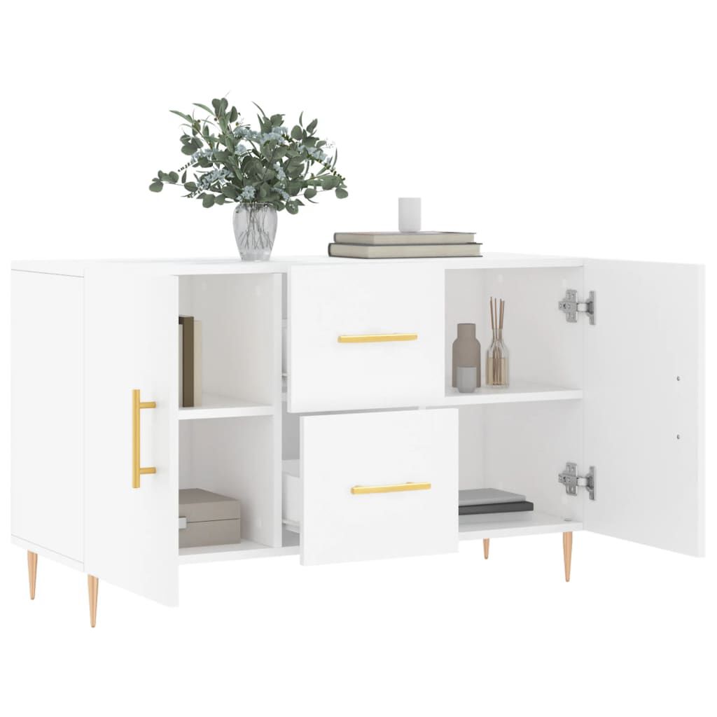 vidaXL Ντουλάπι Λευκό 100 x 36 x60 εκ. Επεξεργασμένο Ξύλο
