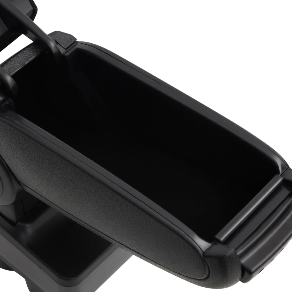vidaXL Τεμπέλης Αυτοκινήτου Μαύρος 12 x 36 x (33,5-48) εκ. από ABS