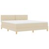 vidaXL &Kappa;&rho;&epsilon;&beta;ά&tau;&iota; box spring &mu;&epsilon; &sigma;&tau;&rho;ώ&mu;&alpha; &mu;&epsilon; &sigma;&tau;&rho;ώ&mu;&alpha; &Kappa;&rho;&epsilon;&mu; 180 x 200 cm ύ&phi;&alpha;&sigma;&mu;&alpha;