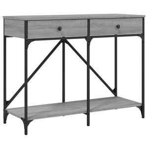vidaXL &Tau;&rho;&alpha;&pi;έ&zeta;&iota; &Kappa;&omicron;&nu;&sigma;ό&lambda;&alpha; &Gamma;&kappa;&rho;&iota; Sonoma 100x39x78,5 &epsilon;&kappa;. &Epsilon;&pi;&epsilon;&xi;&epsilon;&rho;&gamma;&alpha;&sigma;&mu;έ&nu;&omicron; &Xi;ύ&lambda;&omicron;