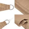 vidaXL Πανί Σκίασης Taupe 5 x 6 μ. από HDPE 160 γρ./μ²