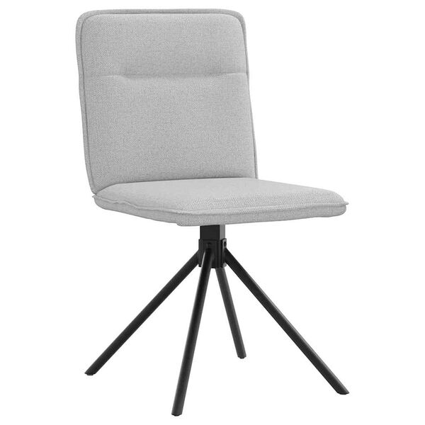 vidaXL Καρέκλες Τραπεζαρίας 2 τεμ. Σύννεφο Γκρι Υφασμάτινες