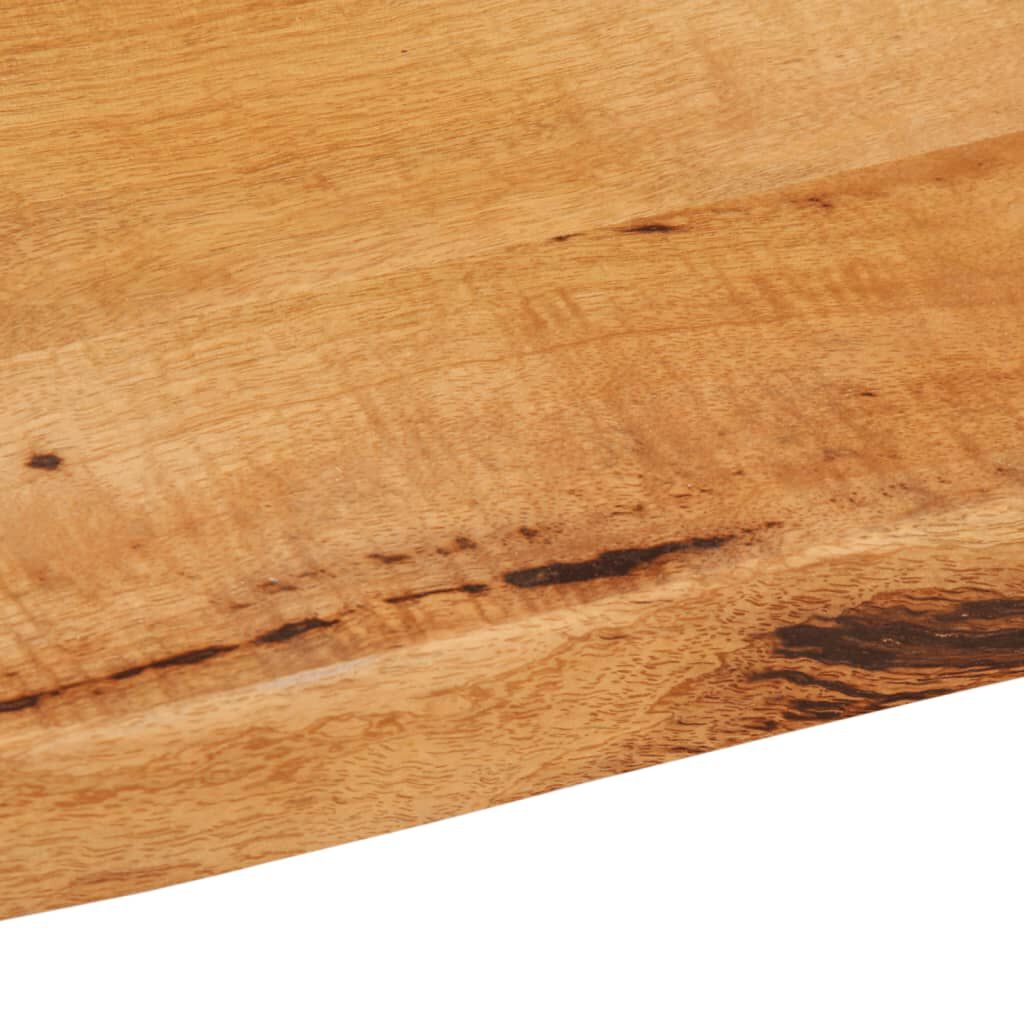vidaXL Επιφάνεια Τραπεζιού 70x60x2,5 εκ. Live Edge Μασίφ Ξύλο Μάνγκο