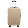 vidaXL Βαλίτσα με κλειδαριά Μπρονζέ 34 x 23 x 55.5 εκ. ΑΒΣ Πλαστικό