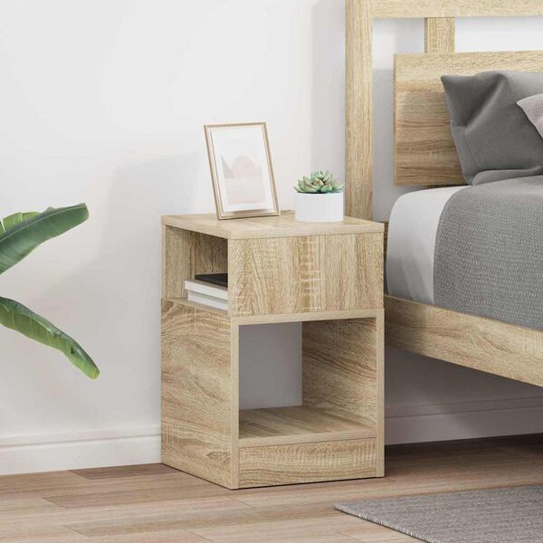 vidaXL End Table 2 pcs &Delta;&rho;ύ&sigmaf; Sonoma 30,5 x 30 x 45 &epsilon;&kappa;