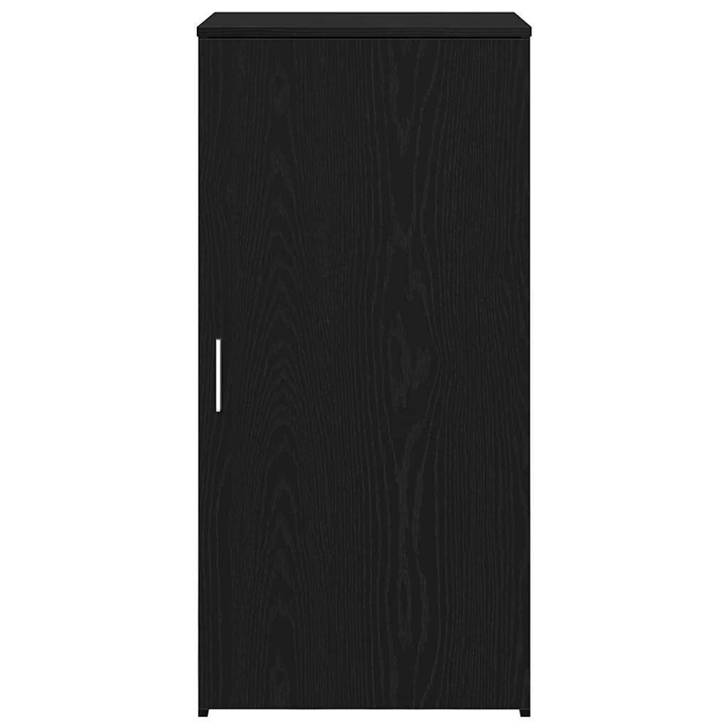 ντουλάπι αποθήκευσης vidaXL Μαύρο 50x45x103,5 cm Κατασκευασμένο ξύλο
