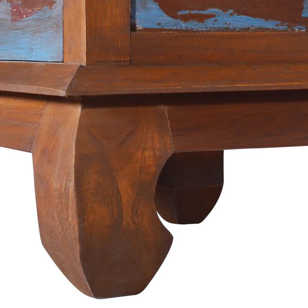 vidaXL Κομοδίνο 45 x 35 x 40 εκ. από Ανακυκλωμένο Ξύλο Teak