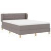 vidaXL &Kappa;&rho;&epsilon;&beta;ά&tau;&iota; &mu;&epsilon; &epsilon;&lambda;&alpha;&tau;ή&rho;&iota;&alpha; &mu;&epsilon; &sigma;&tau;&rho;ώ&mu;&alpha; Taupe 140 x 200 cm ύ&phi;&alpha;&sigma;&mu;&alpha;