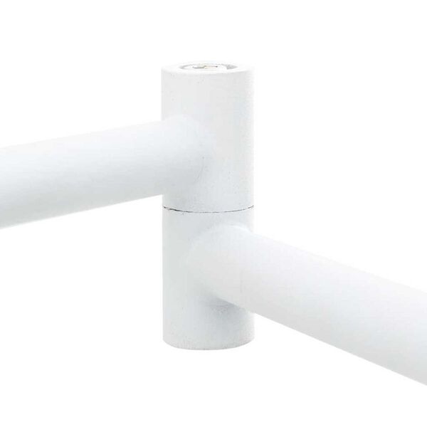 vidaXL Σποτ οροφής Λευκό 176.5 x 13.5 x 12.5 εκ. Ατσάλι