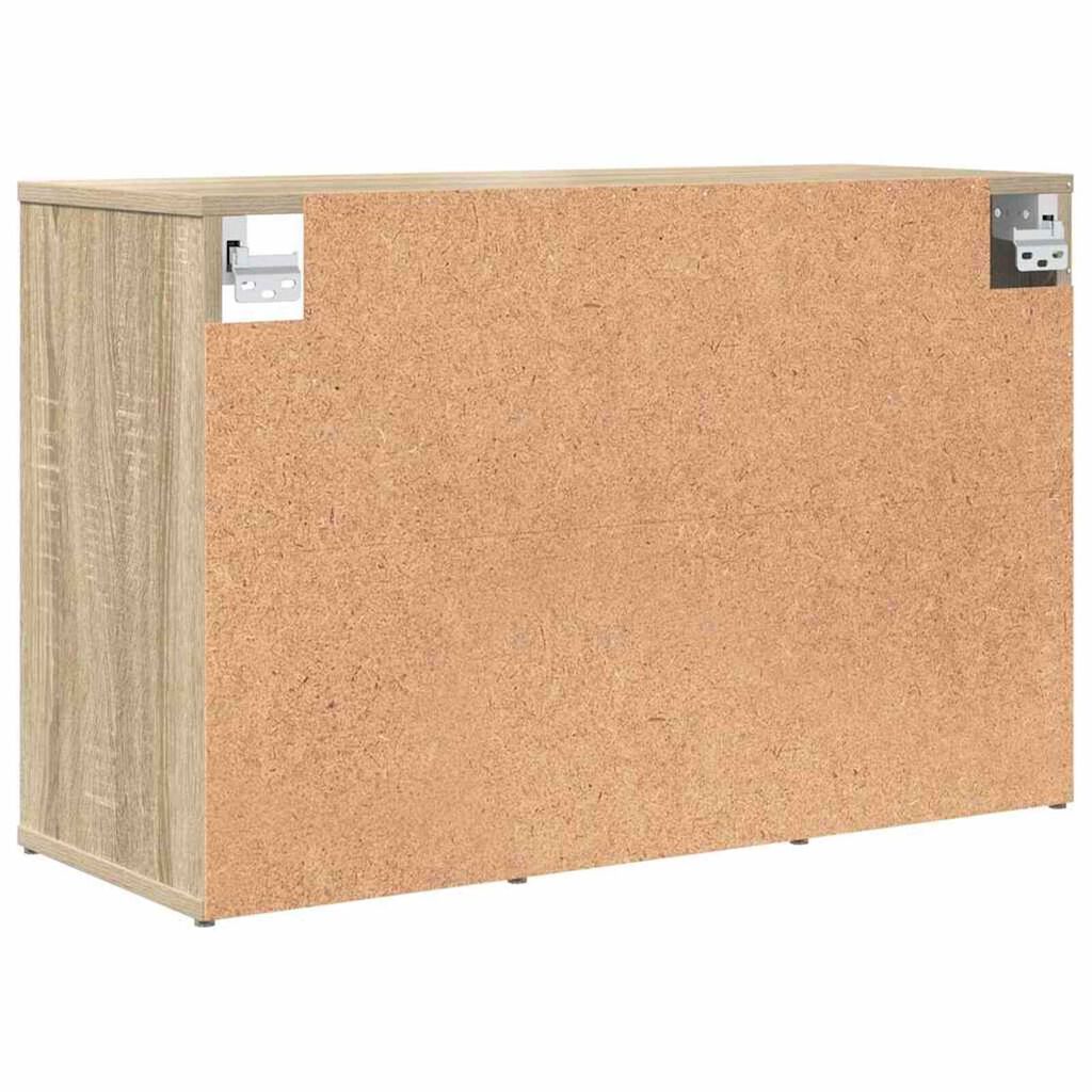 vidaXL Ντουλάπα Παπουτσιών με ράφι Sonoma Δρυς 77.5 x 30 x 51 εκ.