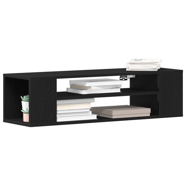 vidaXL Ντουλάπι TV Μαύρο 100 x 30 x 26.5 εκ Επεξεργασμένο ξύλο