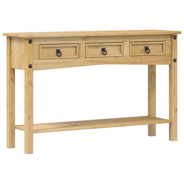 vidaXL Τραπέζι Κονσόλα Corona 114x34,5x73 εκ. από Μασίφ Ξύλο Πεύκου