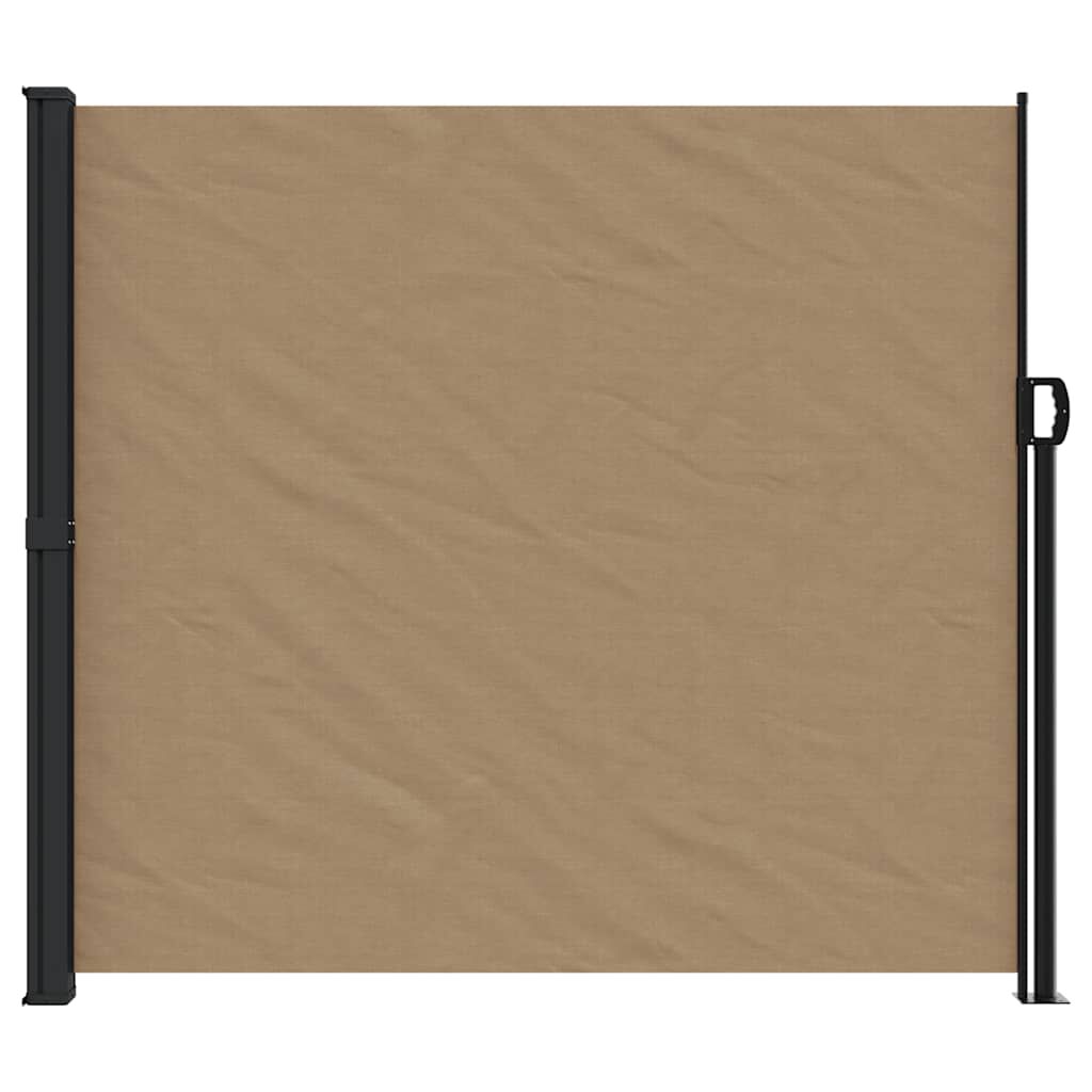 vidaXL Σκίαστρο Πλαϊνό Συρόμενο Taupe 180 x 500 εκ.