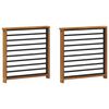 vidaXL &Kappa;ά&theta;&iota;&sigma;&mu;&alpha; 2 pcs &Phi;&upsilon;&sigma;&iota;&kappa;ό 60 x 6 x 61 &epsilon;&kappa; &Sigma;&tau;&epsilon;&rho;&epsilon;ό &Xi;ύ&lambda;&omicron; &Alpha;&kappa;&alpha;&kappa;ί&alpha;&sigmaf;