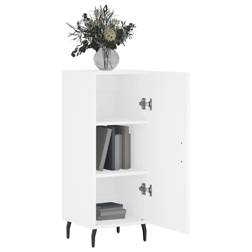 vidaXL Ντουλάπι Λευκό 34,5 x 34 x 90 εκ. από Επεξεργασμένο Ξύλο