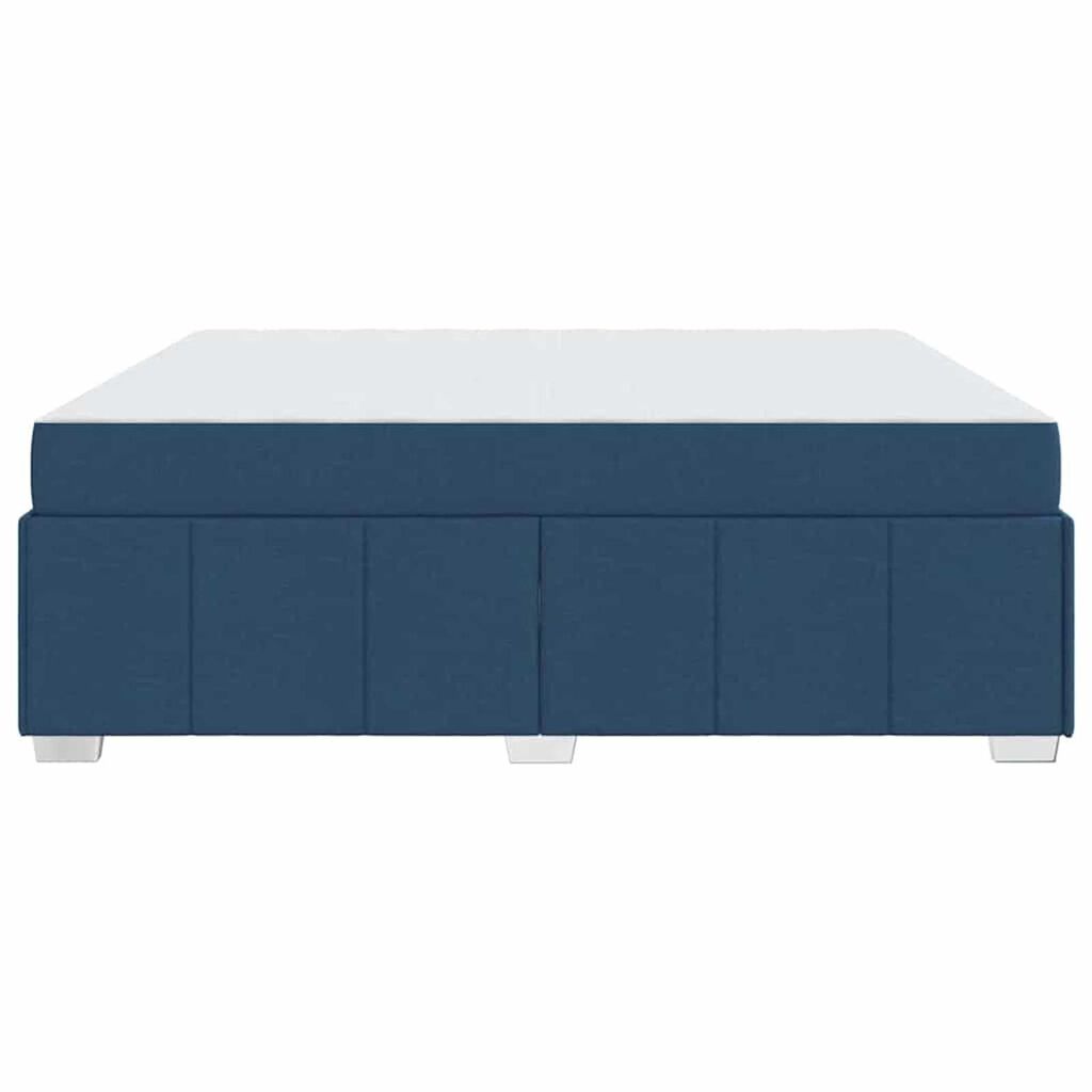 vidaXL Σκελετός Κρεβατιού Μπλε 180 x 200 cm ύφασμα