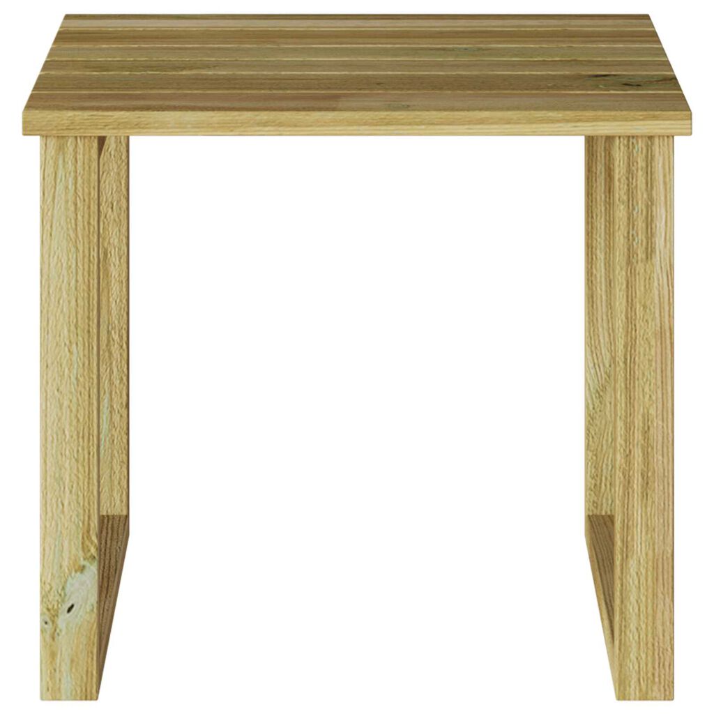 vidaXL Τραπέζι Ξαπλώστρας 40x40x36 cm Εμποτισμένο Ξύλο Πεύκου
