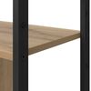 vidaXL &Rho;ά&phi;&iota; &Beta;&iota;&beta;&lambda;ί&omega;&nu; Artisan Oak 80 x 30 x 155,5 &epsilon;&kappa; &Epsilon;&pi;&epsilon;&xi;&epsilon;&rho;&gamma;&alpha;&sigma;&mu;έ&nu;&omicron; &xi;ύ&lambda;&omicron;