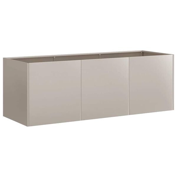 vidaXL Ζαρντινιέρα 120x40x40 εκ. Ατσάλι Σκληρυθέν στον Αέρα