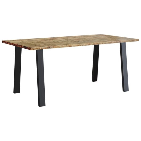 vidaXL Τραπεζαρία 150 x 90 x 75 εκ. από Μασίφ Ξύλο Ακακίας