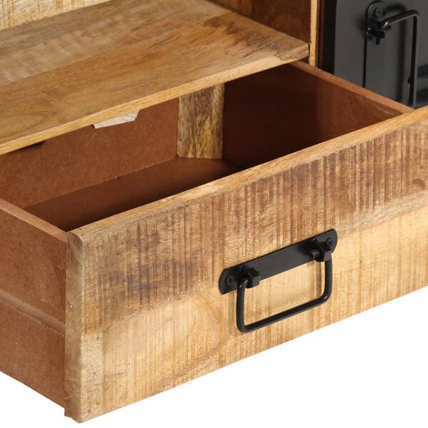 vidaXL Έπιπλο Τηλεόρασης 120 x 30 x 40 εκ. από Μασίφ Ξύλο Μάνγκο
