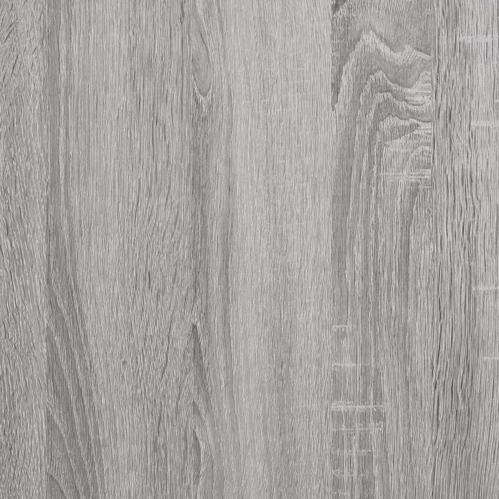 vidaXL Παγκάκι Αποθήκευσης Γκρι Sonoma 62x42x46 εκ. Επεξεργασμένο Ξύλο