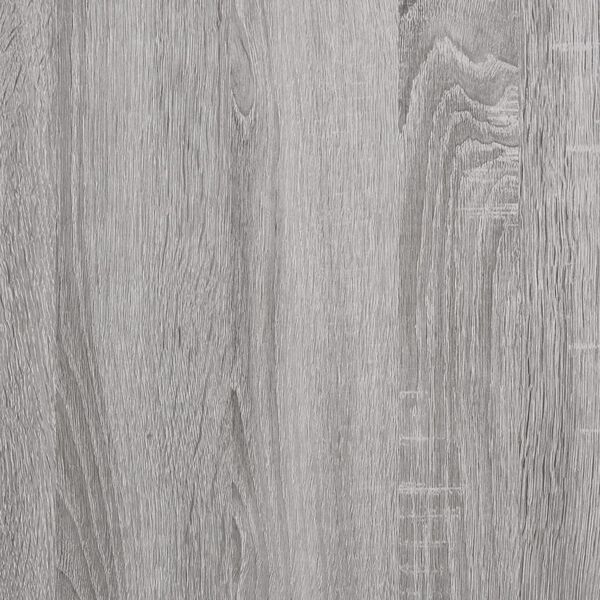 vidaXL Παγκάκι Αποθήκευσης Γκρι Sonoma 62x42x46 εκ. Επεξεργασμένο Ξύλο