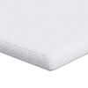vidaXL Στρώματα Λευκό 70 x 200 cm 100% ύφασμα πολυεστέρα με τζακάρ