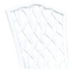 vidaXL Καρέκλα Κήπου 2 pcs Λευκό 55 x 56.5 x 91εκ Αλουμίνιο