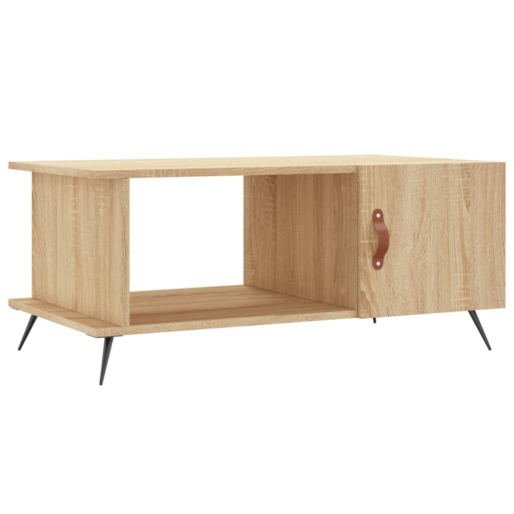 vidaXL Τραπεζάκι Σαλονιού Sonoma Δρυς 90x50x40 εκ. Επεξεργασμένο Ξύλο