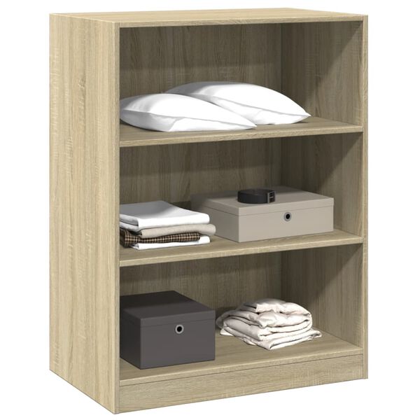 vidaXL Ντουλάπα Χρώμα Sonoma Δρυς 77x48x102 εκ. από Επεξεργασμένο Ξύλο