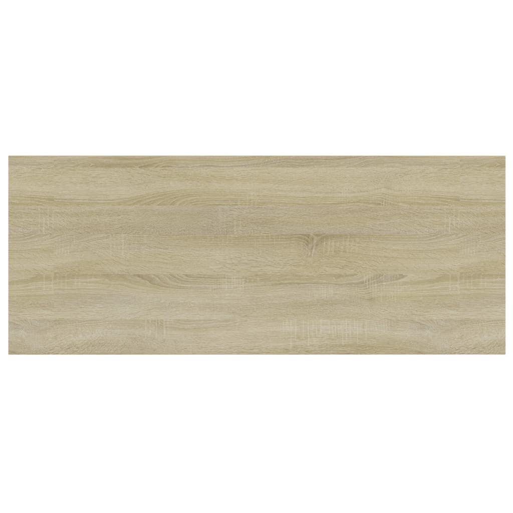 vidaXL Ράφια Βιβλιοθήκης 4 τεμ. Sonoma Δρυς 100x40x1,5 εκ. Μοριοσανίδα