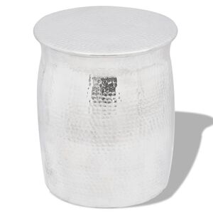 vidaXL &Sigma;&kappa;&alpha;&mu;&pi;ό / &Beta;&omicron;&eta;&theta;&eta;&tau;&iota;&kappa;ό &Tau;&rho;&alpha;&pi;έ&zeta;&iota; Hammered &Alpha;&sigma;&eta;&mu;ί &alpha;&pi;ό &Alpha;&lambda;&omicron;&upsilon;&mu;ί&nu;&iota;&omicron;